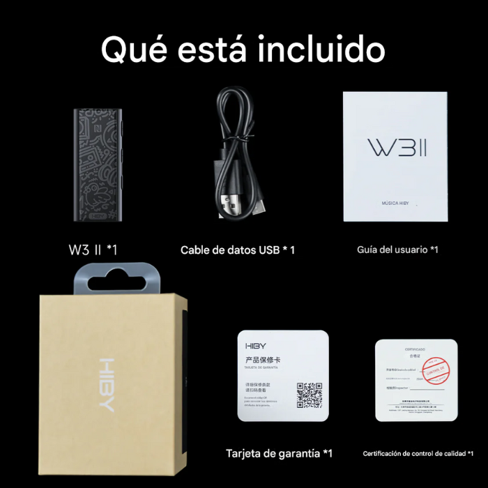 Contenido del paquete