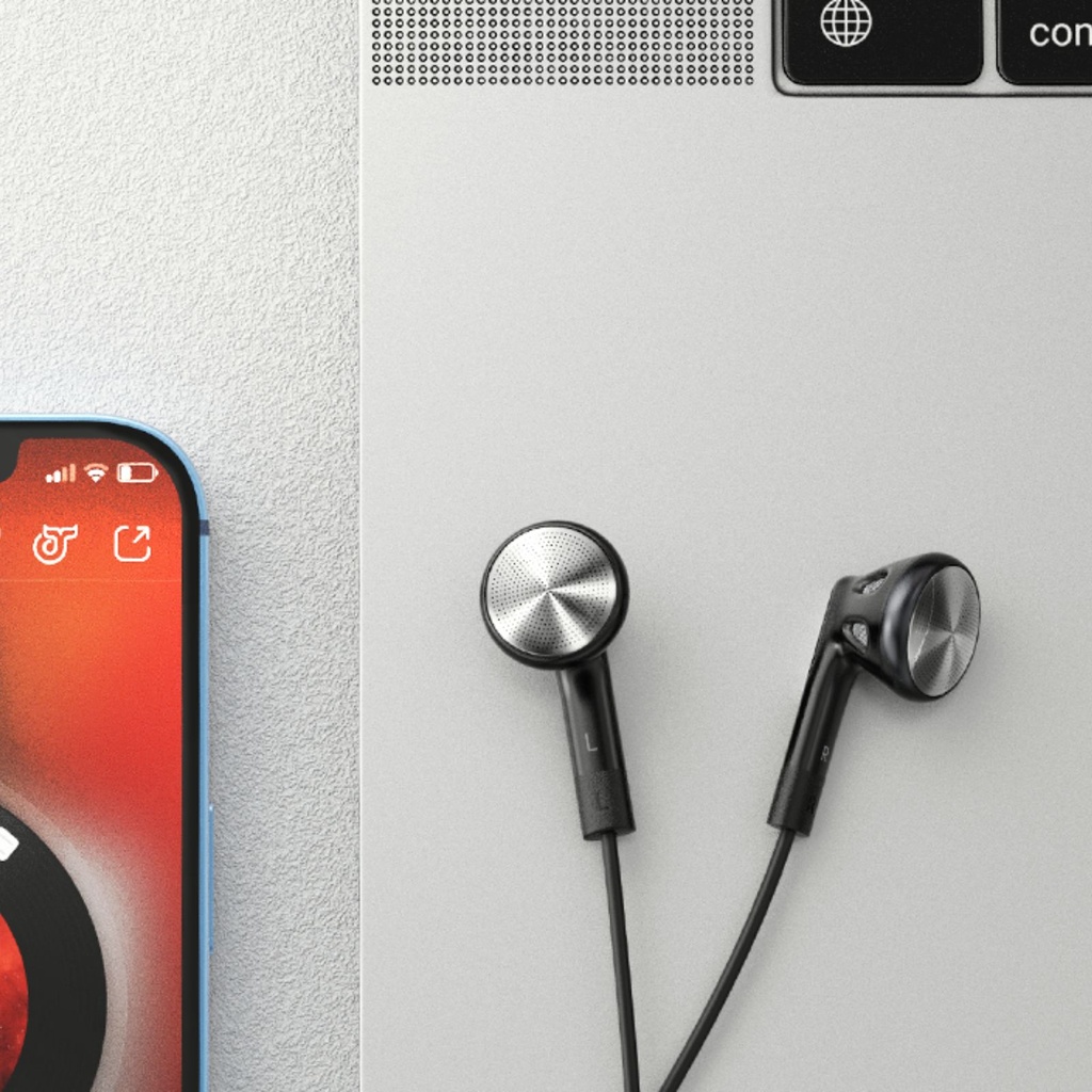 FiiO FF1 – Earbuds “flathead” 14,2 mm con cable desmontable 2-pin y jack 3,5 mm (con mic).