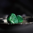 TANGZU WAN’ER SG 2 – Jade Dragon Edition · IEM dinámico 10 mm PET (2-pin 0.78 mm) con opciones 3,5 mm / 4,4 mm / USB-C (con mic).