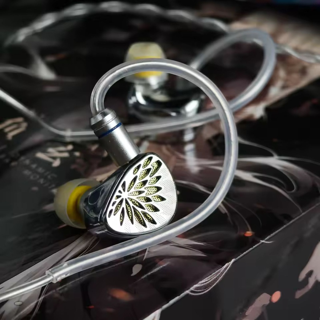 TANGZU YuXuanJi – IEM dinámico 10 mm TPLX (Topology Driver), cable 2-pin 0.78 mm, terminaciones 3,5 mm / 4,4 mm / USB-C