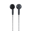 FiiO FF5 — earbuds con driver dinámico 14,2 mm (diafragma carbono + junta PU), MMCX, plugs 3,5 / 4,4 mm intercambiables.