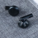 FiiO FF5 — earbuds con driver dinámico 14,2 mm (diafragma carbono + junta PU), MMCX, plugs 3,5 / 4,4 mm intercambiables.