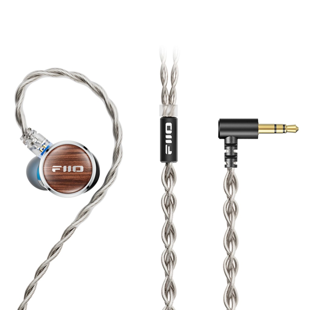 FiiO FP3 — IEM planar 14,5 mm · 0,78 mm 2-pin · plugs 3,5 / 4,4 mm intercambiables
