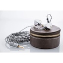 MOONDROP Aria 2 — IEM dinámico 1×DD · 0,78 mm 2-pin · cable con plugs 3,5 / 4,4 mm intercambiables.