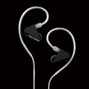 TRUTHEAR PURE — IEM híbrido 1 Dynamic (10 mm) + 3 Balanced Armature · cavidad DLP-3D (HeyGears) · conector 0,78 mm 2-pin (recessed) · cable coaxial OFC/plateado 3,5 mm SE.