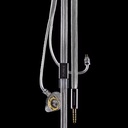 MOONDROP SOLIS II — IEM trihíbrido 2 Dynamic (10 mm) + 2 Balanced Armature + 4 EST · crossover de 3 vías · cavidad plata 925 con detalles 24K · 0,78 mm 2-pin · plug 3,5 mm SE (cable PURE6).