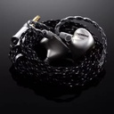 Kinera ThorKing — IEM trihíbrido 1 Dynamic + 6 Balanced Armature + 4 EST (Sonion) · 0,78 mm 2-pin · cable 7N OCC 4 hilos con plug 4,4 mm balanceado · cuerpo metálico (latón), acabados matte / glossy.