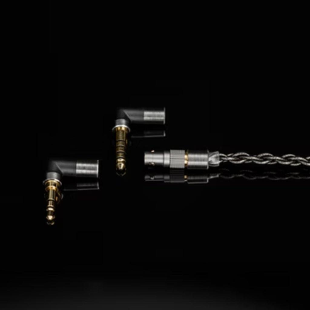 DUNU SA6 MK2 — IEM all-BA (6 Balanced Armature): 2× Sonion AcuPass woofers + 2× Knowles mid + 2× Knowles tweeters · switch de 2 firmas (Default / Atmospheric Immersion) · 0,78 mm 2-pin · cable Hulk Pro Mini con plugs modulares Q-Lock Plus (3,5 mm / 4,4 mm).