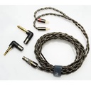 DUNU SA6 MK2 — IEM all-BA (6 Balanced Armature): 2× Sonion AcuPass woofers + 2× Knowles mid + 2× Knowles tweeters · switch de 2 firmas (Default / Atmospheric Immersion) · 0,78 mm 2-pin · cable Hulk Pro Mini con plugs modulares Q-Lock Plus (3,5 mm / 4,4 mm).