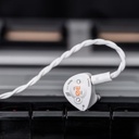 DUNU DK3001BD “Brain Dance” — IEM trihíbrido 1 Dynamic + 4 Balanced Armature + 4 Planar · crossover dual-system de 4 vías · MMCX · cable Furukawa OCC 4-core con plugs Q-Lock Mini 3,5 mm / 4,4 mm · carcasa aleación aluminio aeroespacial.