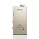 FiiO RR11 “Portable Stereo Radio” — radio FM Hi-Fi de bolsillo con cuerpo de aluminio ultradelgado (13 mm) · sintonía analógica PVR · chip FM Silicon Labs Si4831 · BASS + 3D · antena integrada + uso de audífonos como antena · modo radio / modo amplificador-dongle USB · batería 300 mAh · USB-C.