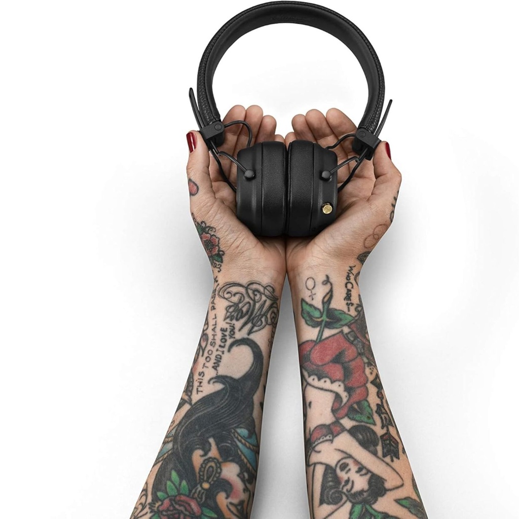 Marshall Major IV – audífonos Bluetooth on-ear (80+ h)