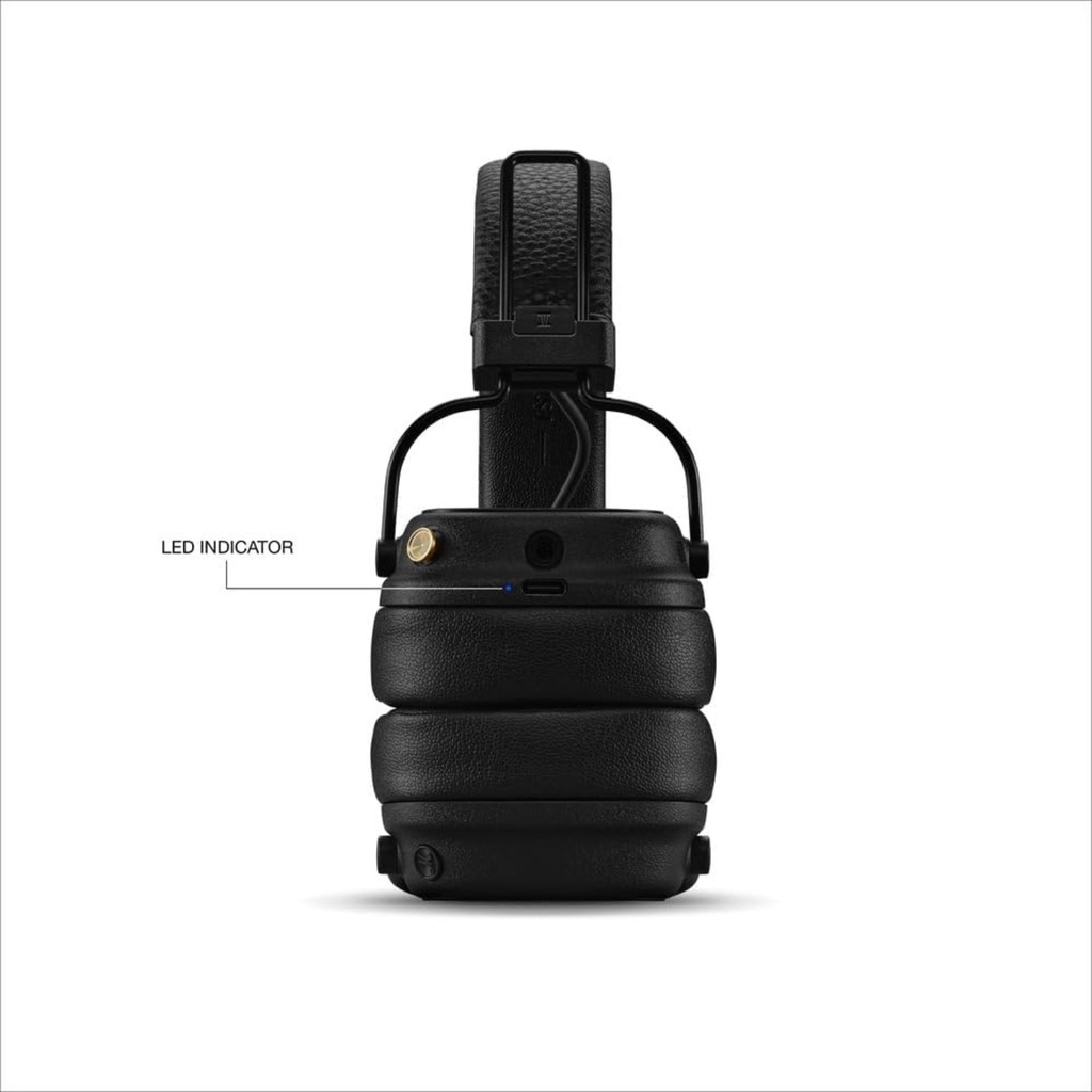 Marshall Major V – on-ear Bluetooth (100+ h)