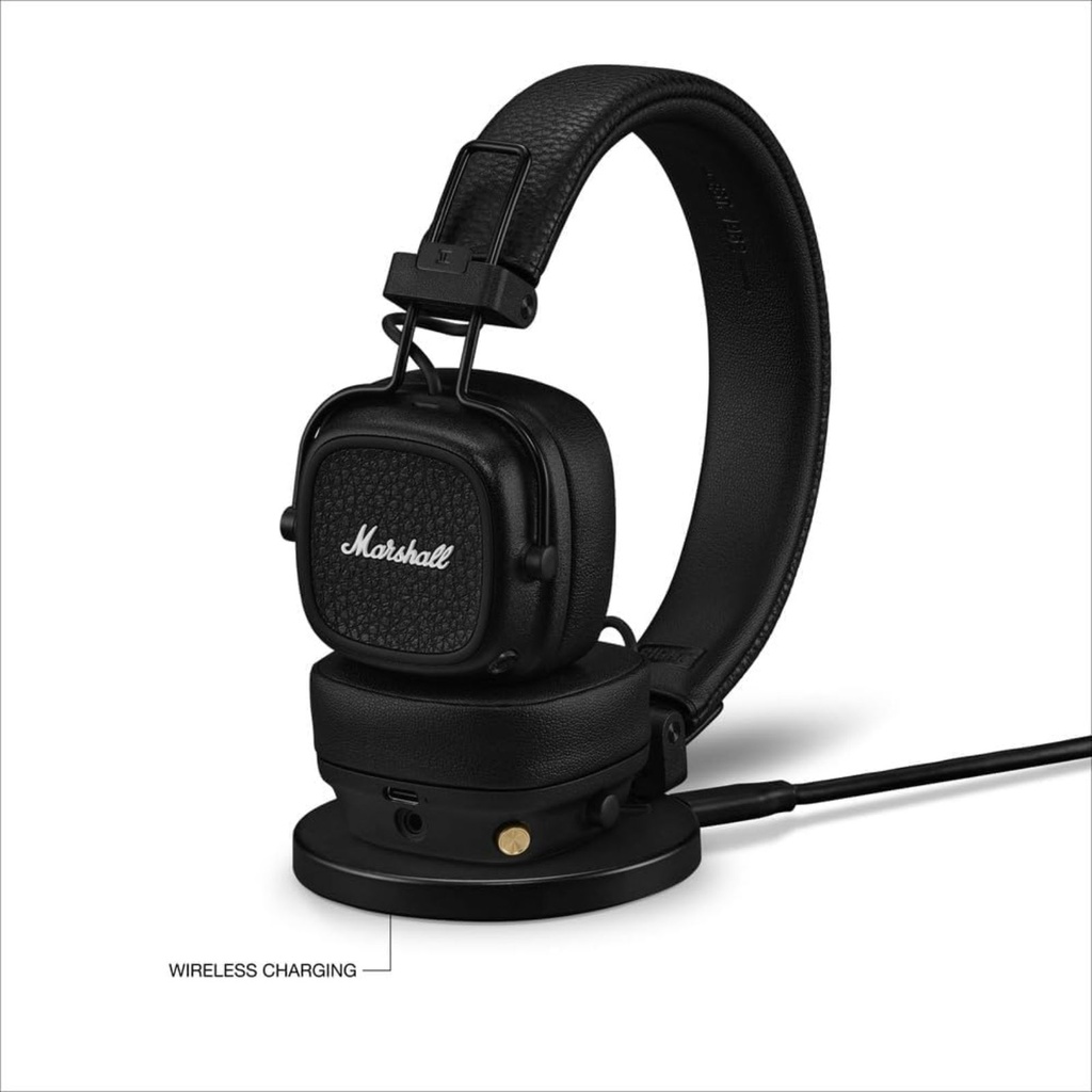 Marshall Major V – on-ear Bluetooth (100+ h)