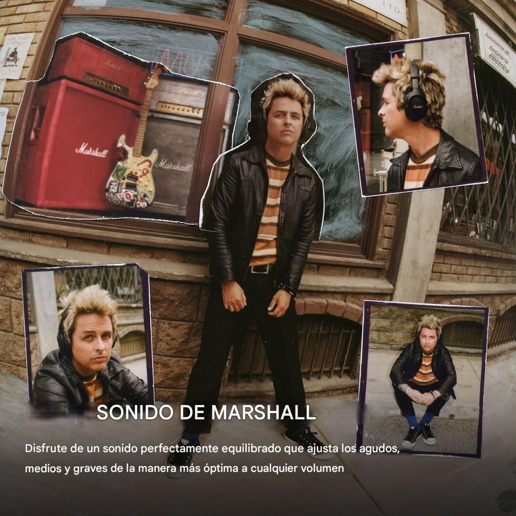 Marshall Monitor III A.N.C. – audífonos ANC Bluetooth (70 h)