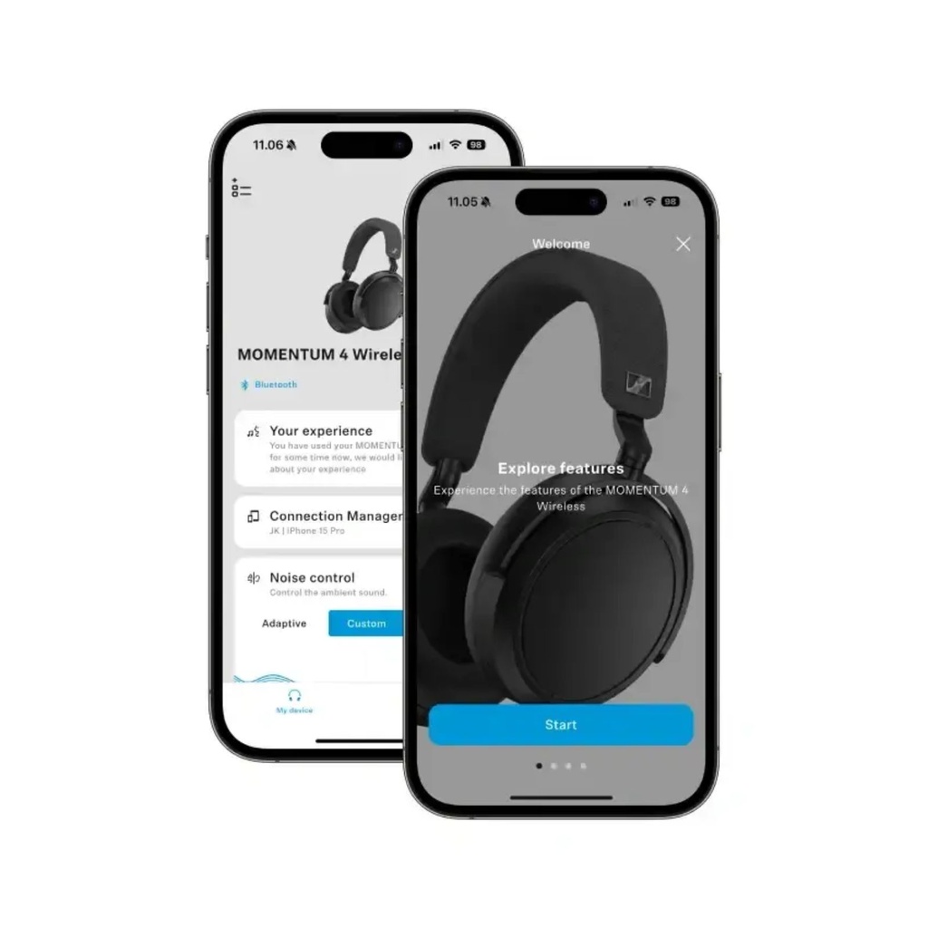 Sennheiser MOMENTUM 4 – audífonos ANC (60 h)