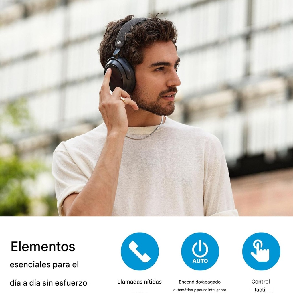Sennheiser MOMENTUM 4 – audífonos ANC (60 h)