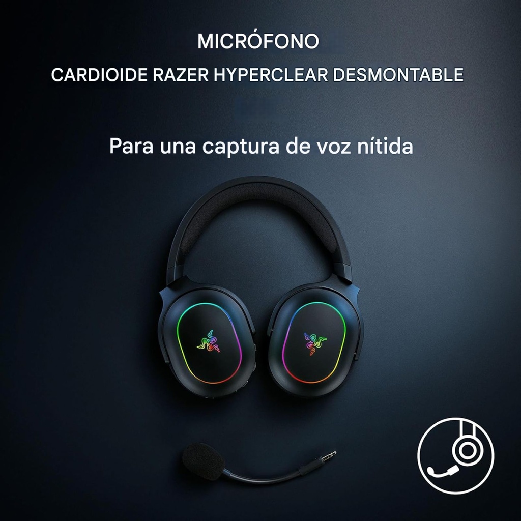 Razer Barracuda X Chroma – Wireless RGB Gaming Headset.