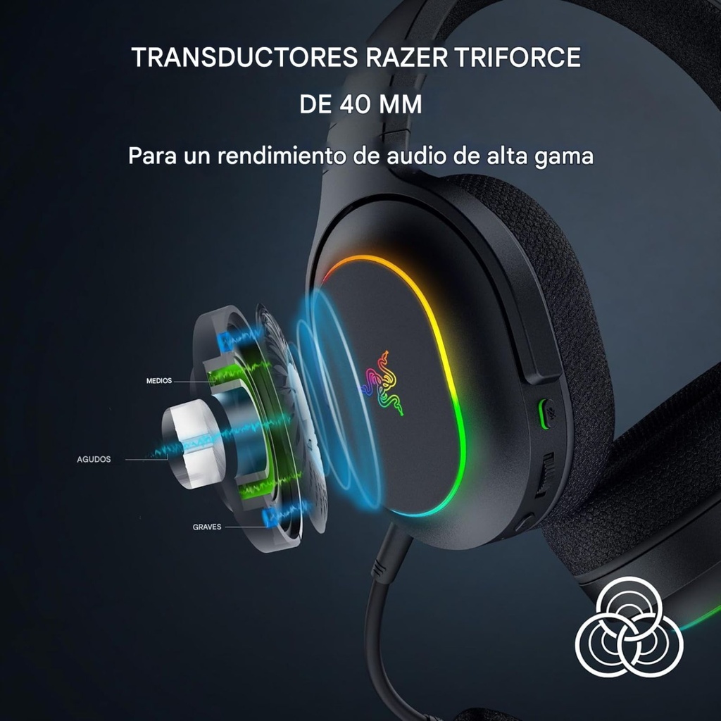 Razer Barracuda X Chroma – Wireless RGB Gaming Headset.
