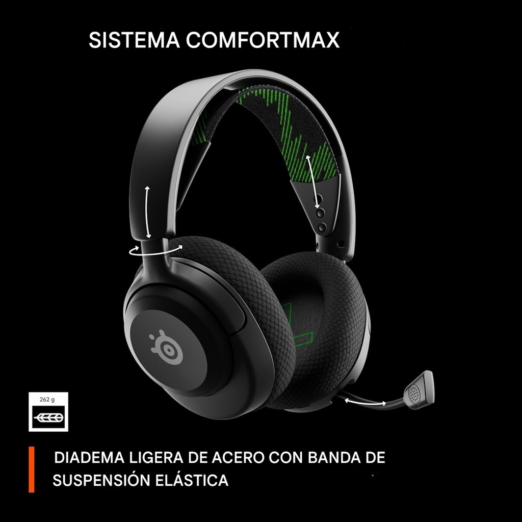 SteelSeries Arctis Nova 4X Wireless.