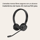 Jabra Evolve 65 TE (Third Edition) – Wireless Headset Stereo