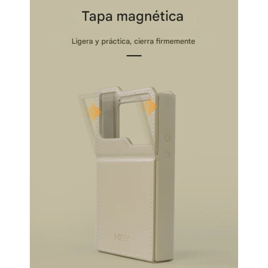 Funda cuero premium para HiBy R4