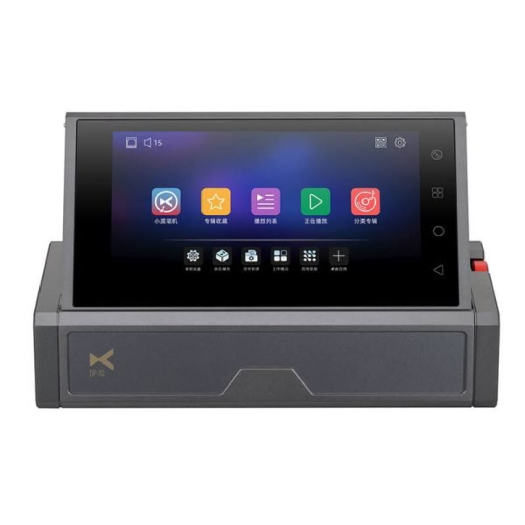 xDuoo DP-10: Reproductor de Música Digital Hi-Res | DSD256 Nativo | Bluetooth LDAC y USB DAC