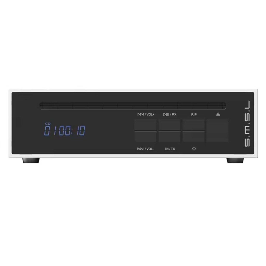 SMSL PL20: Reproductor de CD de Referencia | MQA-CD | DAC AKM AK4499EX | Bluetooth LDAC