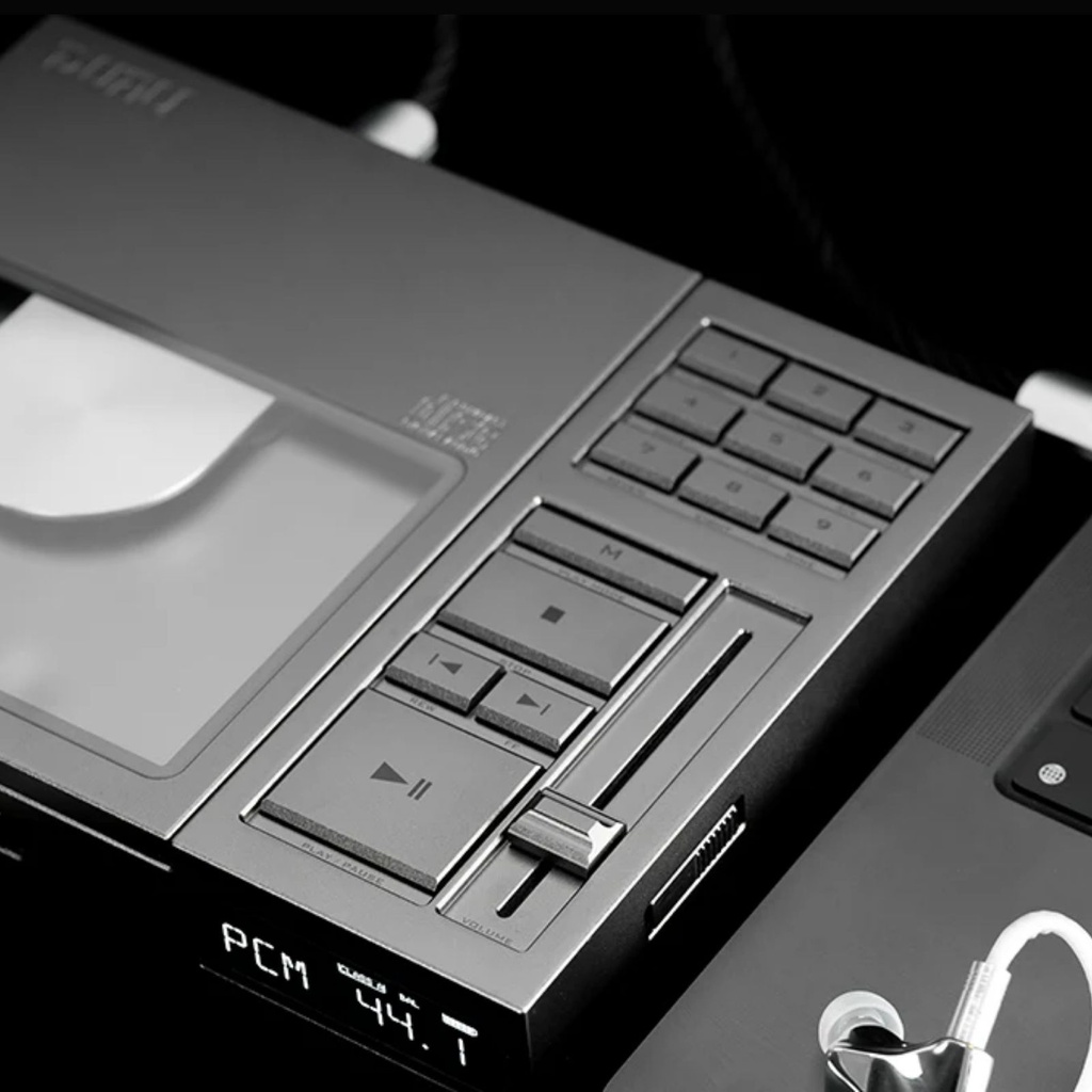 DUNU Concept R: Reproductor de CD Portátil | DAC R2R Balanceado | Salida 4.4mm | Bluetooth LDAC