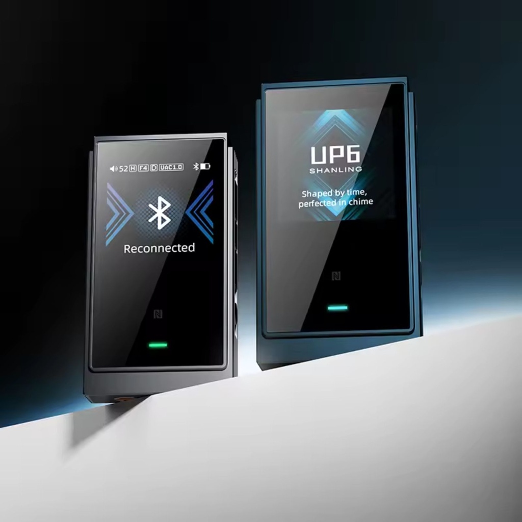 Shanling UP6: Receptor Bluetooth Hi-Fi | Cuádruple DAC CS43198 | Salida Balanceada 4.4mm | Pantalla Táctil