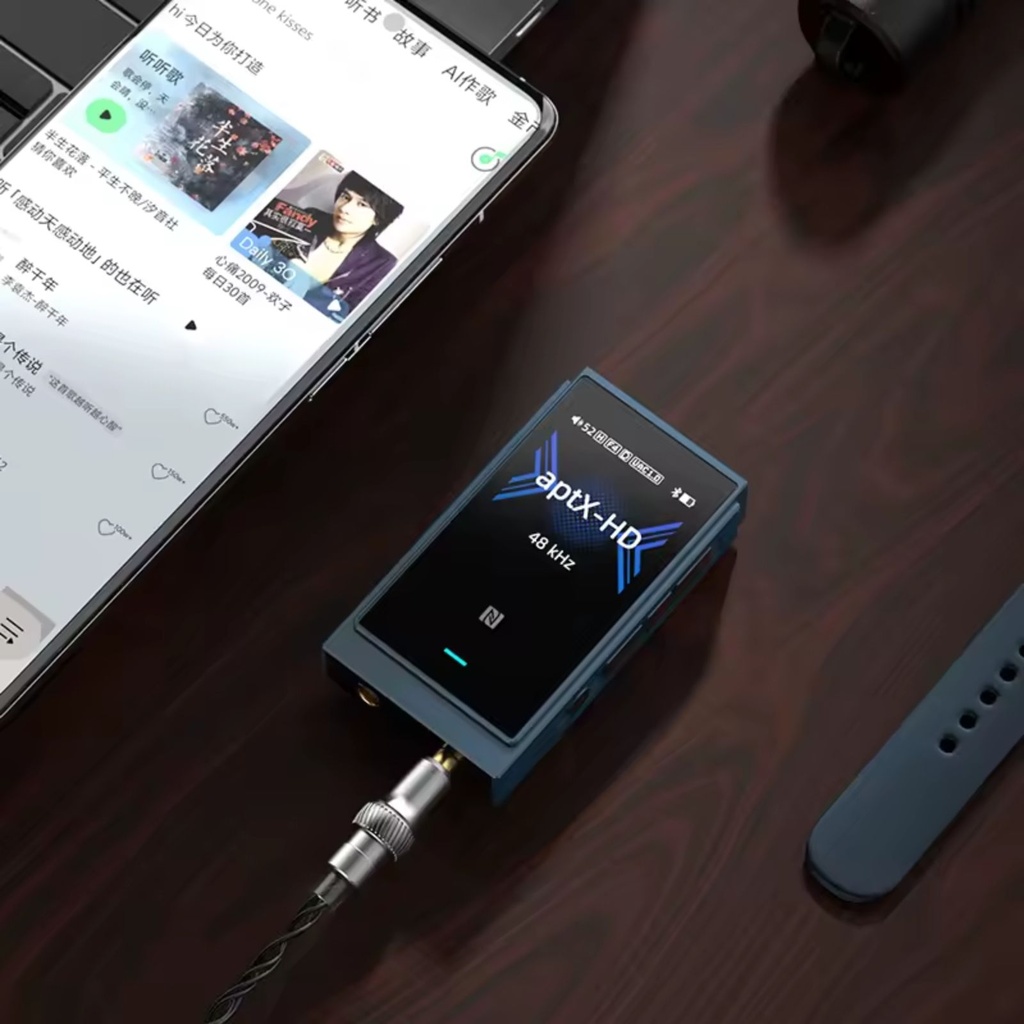 Shanling UP6: Receptor Bluetooth Hi-Fi | Cuádruple DAC CS43198 | Salida Balanceada 4.4mm | Pantalla Táctil
