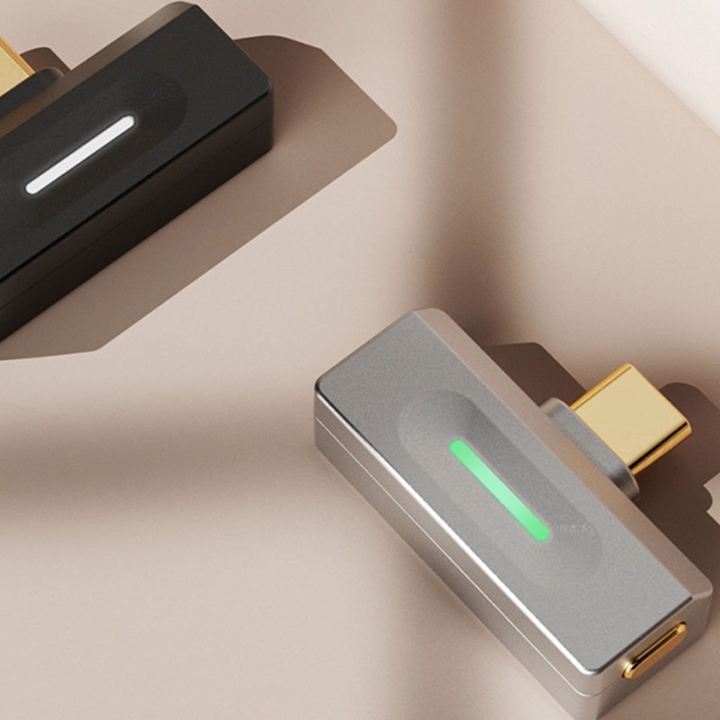 FiiO Air Link: Transmisor Bluetooth 6.0 Hi-Res | Qualcomm QCC5181 | aptX Lossless y LDAC | Carga Passthrough