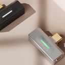 FiiO Air Link: Transmisor Bluetooth 6.0 Hi-Res | Qualcomm QCC5181 | aptX Lossless y LDAC | Carga Passthrough