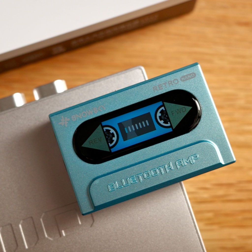FiiO Snowsky Retro Nano: Reproductor de CD Portátil Audiófilo | Diseño Vintage | Salida Balanceada 4.4mm