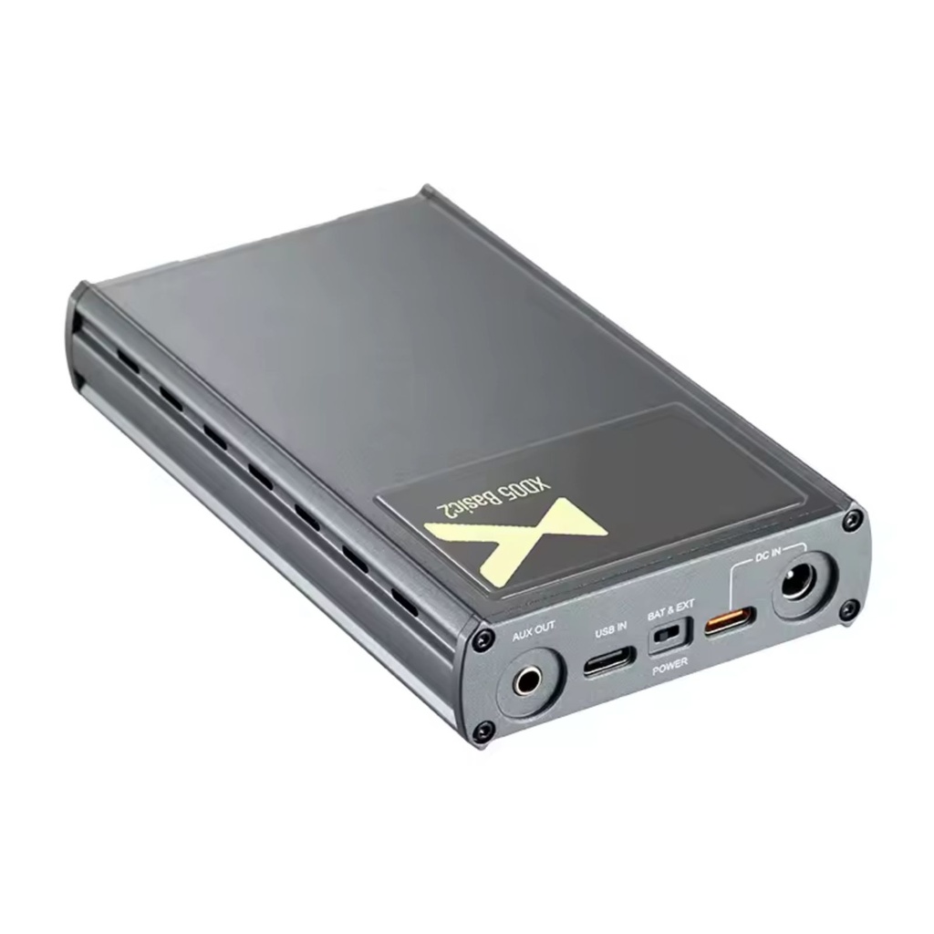 xDuoo XD05 BASIC2: DAC/Amp Portátil de Alta Fidelidad | 500mW | Soporte MQA | Entrada USB, Óptica y Coaxial