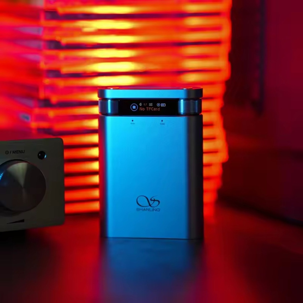 SHANLING H2: DAC/Amp Portátil y Reproductor Local | Chip CS43198 | Salida Balanceada 4.4mm | Control Remoto vía App