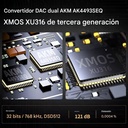 SHANLING H5: DAC/Amp Portátil y Reproductor Hi-Res | Doble DAC AK4493SEQ | Salida Balanceada 4.4mm | Control vía App