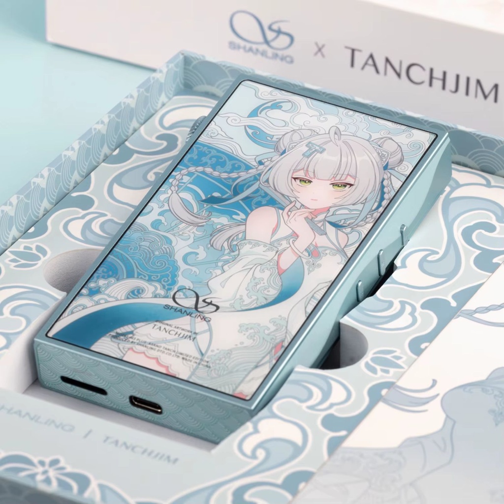 SHANLING x TANCHJIM M3 PLUS Limited Edition: Reproductor de Música Android | Arquitectura Quad DAC (4x CS43198) | Hi-Res DSD512