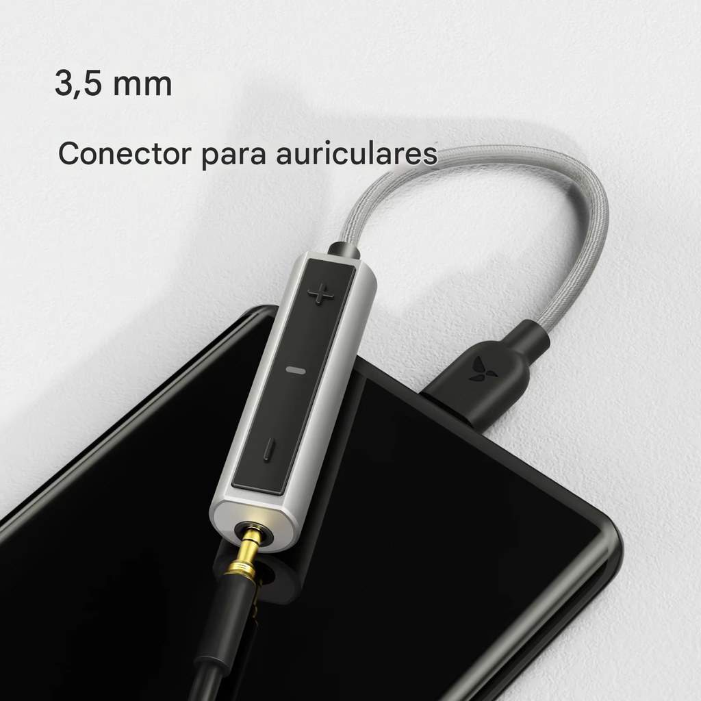 HiBy Digital D1: Dongle DAC/AMP Portátil | Audio Hi-Res | Plug & Play | Salida 3.5mm | Compatible con Android, iOS y PC