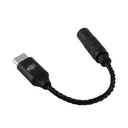 Kiwi Ears AD1: Dongle DAC/AMP USB-C a 3.5mm | Chip ESS9280AC Pro | Cable OFC de 4 Núcleos | Audio Hi-Res | Plug & Play