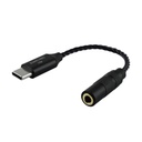 Kiwi Ears AD1: Dongle DAC/AMP USB-C a 3.5mm | Chip ESS9280AC Pro | Cable OFC de 4 Núcleos | Audio Hi-Res | Plug & Play