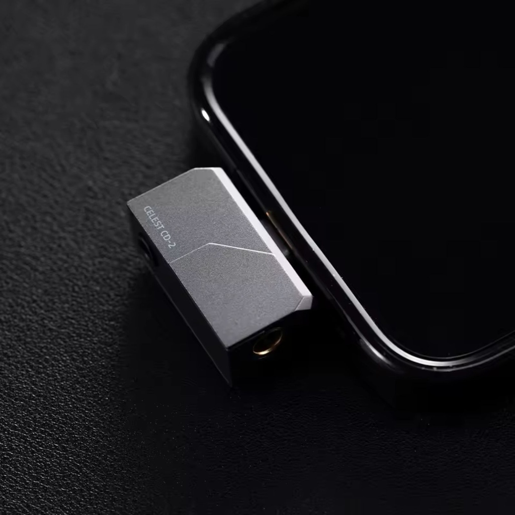 Kinera Celest CD-2: Dongle DAC/AMP USB-C a 3.5mm & 4,4 mm | Audio Hi-Res 32-bit/384kHz | Chasis de Aleación de Zinc | Plug & Play | Sonido Cristalino