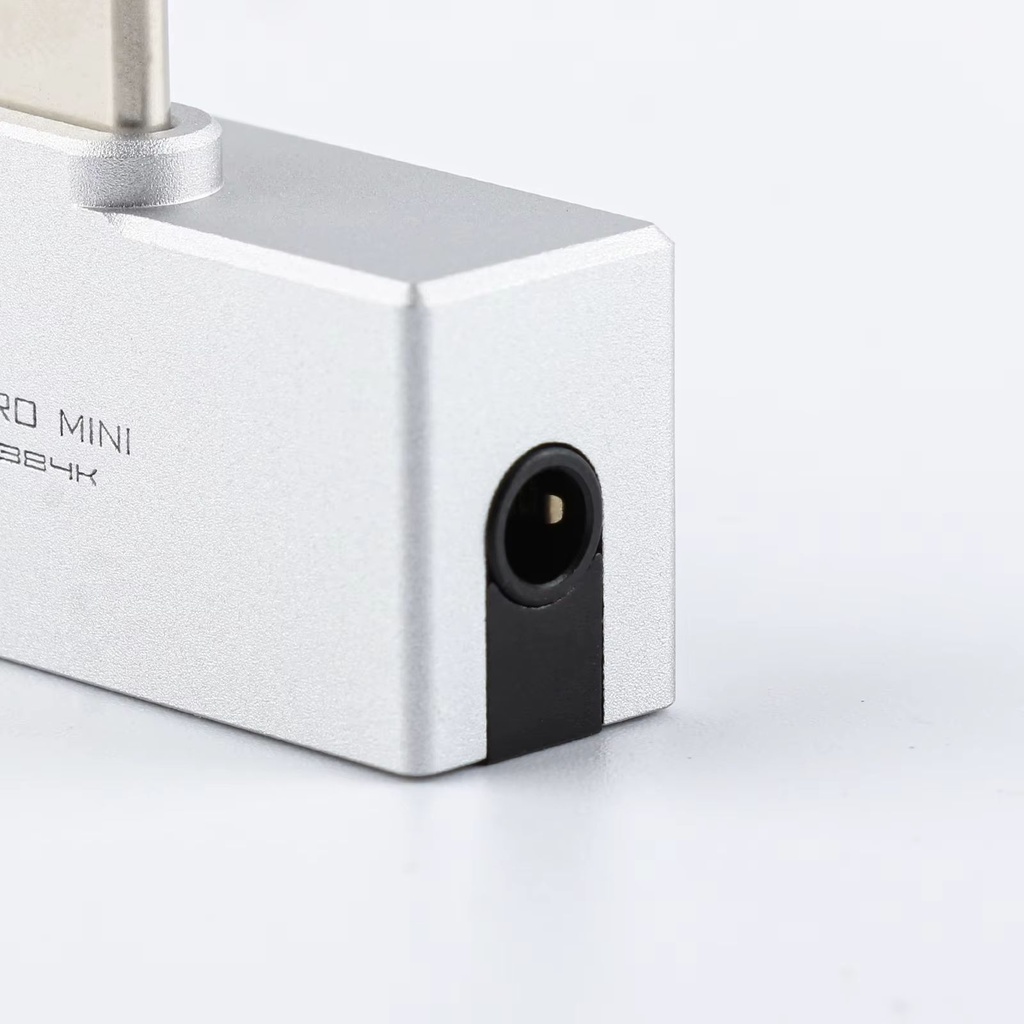 Kiwi Ears Allegro Mini: Dongle DAC/AMP Ultra Compacto | Audio Hi-Res 32-bit/384kHz | DSD128 | Chasis de Aleación de Aluminio | USB-C