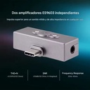 Kiwi Ears Allegro Pro: DAC/AMP Balanceado 4.4mm & 3.5mm | Chip ESS Sabre ES9038Q2M | DSD512 & PCM 32-bit/768kHz | Control de Volumen Físico