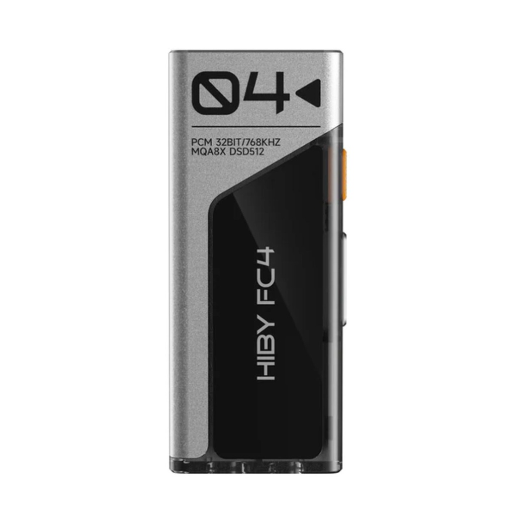 HiBy FC4 with Display: DAC/AMP Balanceado Portátil | Dual CS43131 | 340mW Potencia | Pantalla LCD | PEQ Personalizable | DSD512 & PCM 768kHz