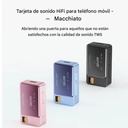 iBasso Jr. Macchiato: DAC/AMP Balanceado Ultracompacto | 580mW de Potencia | Dual CS43131 | Salidas 3.5mm y 4.4mm | DSD256 | SNR 131dB