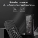 TRN TE PRO: DAC/AMP Balanceado Portátil | Dual CS43198 Flagship | Pantalla OLED | 240mW Potencia | Salida Óptica S/PDIF | PCM 768kHz DSD256