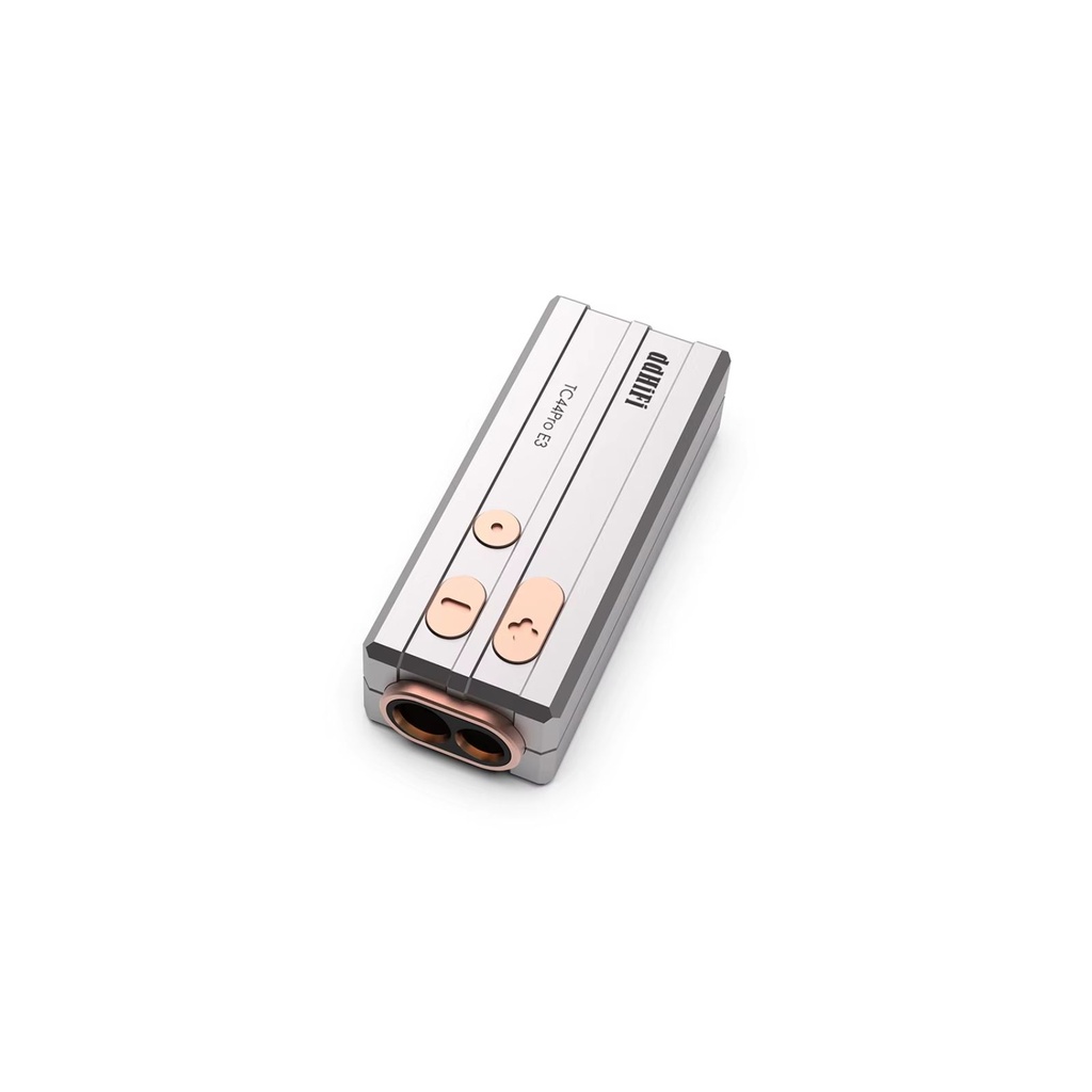 ddHiFi TC44Pro E3: DAC/AMP Balanceado | Cable Intercambiable | Dual CS43198 + Dual Op-Amp | 510mW Potencia | Salidas 3.5mm & 4.4mm | Diseño Ultra-Compacto