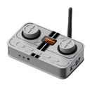 Fosi Audio K7: DAC/AMP de Escritorio Audiófilo y Gamer | AK4493SEQ | 2100mW Potencia | Salida 4.4mm | Bluetooth aptX HD | Entrada Micrófono