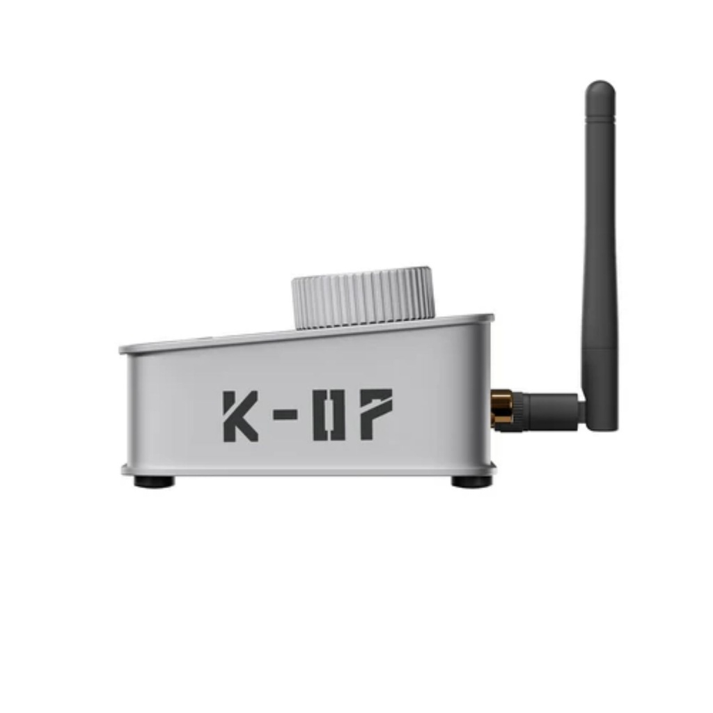 Fosi Audio K7: DAC/AMP de Escritorio Audiófilo y Gamer | AK4493SEQ | 2100mW Potencia | Salida 4.4mm | Bluetooth aptX HD | Entrada Micrófono